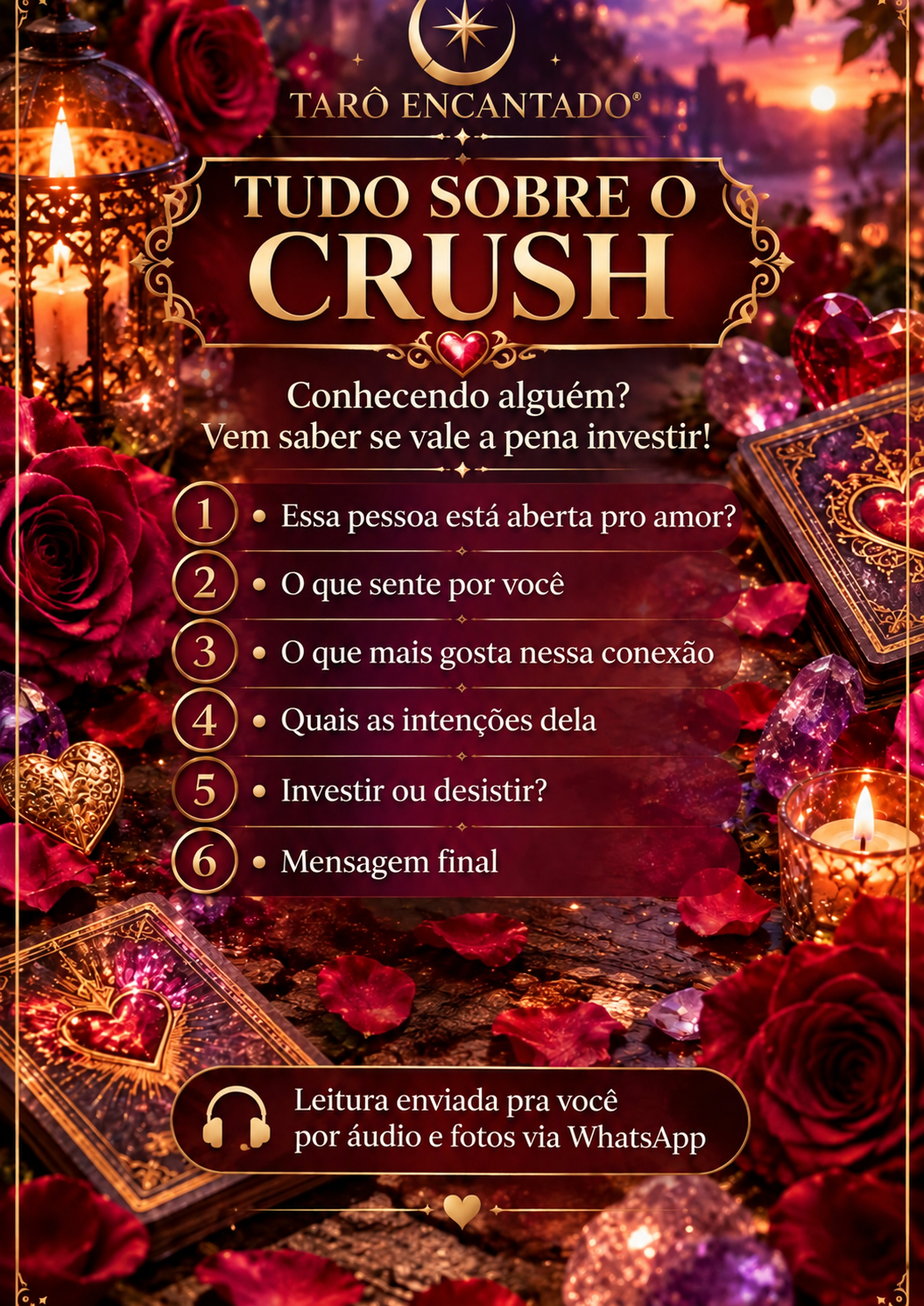 Informações da leitura Tudo sobre o Crush