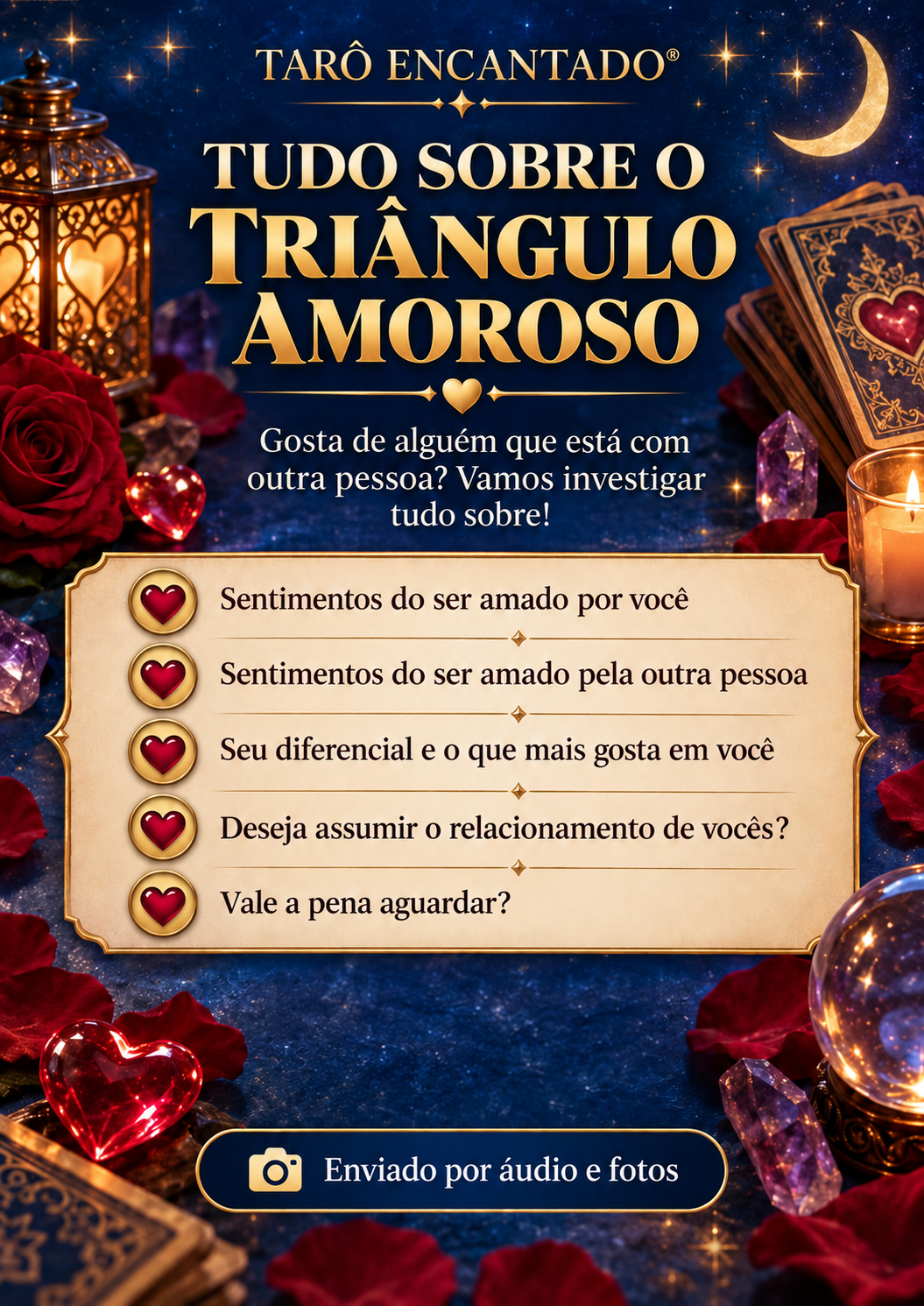 Informações da leitura Tudo sobre o Triângulo Amoroso